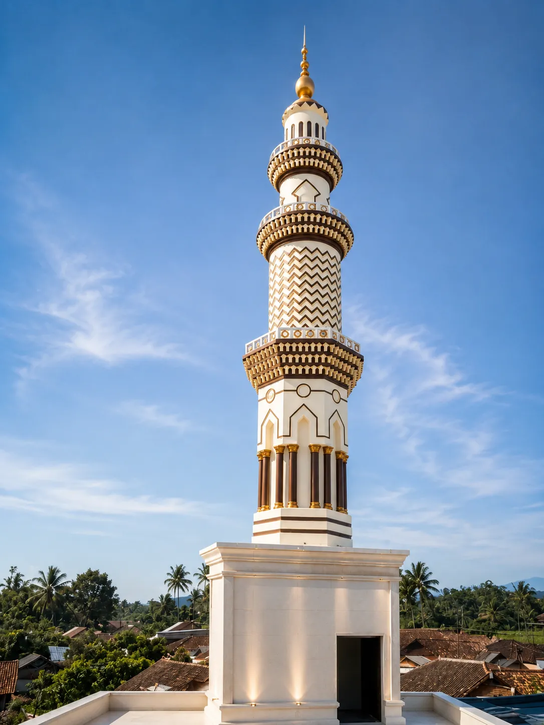Portofolio detail menara masjid GRC